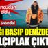 ﻿Çığlığı basıp denizden çırılçıplak çıktı