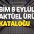 BİM 8 Eylül aktüel kataloğu ürünleri yeni fırsatlar sunuyor! İşte BİM'de haftanın fırsatları BİM 8 Eylül aktüel kataloğu ürünleri yeni fırsatlar sunuyor! İşte BİM'de haftanın fırsatları
