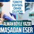 Alman basınından Türkiye'ye aşı övgüsü: Karmaşadan eser yok!