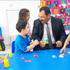 Miniklere Başkan amca sürprizi