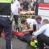 CHP kortejindeki polise motosiklet çarptı