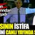 ﻿Babasının istifa haberini canlı yayında sundu