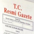 İstifa Resmi Gazete'de