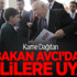 Bakan Avcı Velileri Uyardı