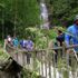 Rize'de şelalelere turist akını