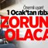 Önemli uyarı! 1 Ocak’tan itibaren zorunlu olacak Önemli uyarı! 1 Ocak’tan itibaren zorunlu olacak