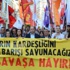 Taksim'de 'Savaşa Hayır' yürüyüşü