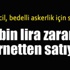 Bedelli askerlik için evini satışa çıkardı