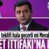 Terörden tutuklu HDP eski Eş Genel Başkanı Selahattin Demirtaş'tan Millet İttifakı'na rest!