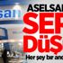 Aselsan hisselerinde sert düşüş