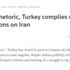 İngiliz ajansın Türkiye İran ticaretine son verdi iddiası