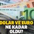 Dolarda hareketlilik sürüyor, euro düşüşte! 2 Ocak canlı dolar ve euro alış satış fiyatı kaç TL oldu?