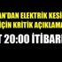 Bakan Yıldız açıkladı, Elektrikler ne zaman gelecek? Bakan Yıldız açıkladı, Elektrikler ne zaman gelecek?
