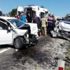 İki otomobil çarpıştı: 2 ölü, 6 yaralı