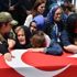 Helikopter şehidi pilot yüzbaşı, gözyaşlarıyla son yolculuğuna uğurlandı
