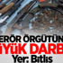 Terör örgütüne büyük darbe!