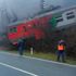 Rusya'da toprak kayması sonrası tren kazası meydana geldi