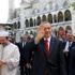 Cumhurbaşkanı Erdoğan'a tezahürat
