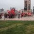 Taksim Meydanı'na koşarak giren gruba müdahale!