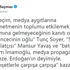 İsmail Saymaz'dan çarpıcı tweet İsmail Saymaz'dan çarpıcı tweet