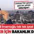 CHP'li İBB Başkanı Ekrem İmamoğlu durdurdu, bakanlıklar yapıyor