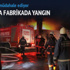 Hadımköy'de tül fabrikasında yangın Hadımköy'de tül fabrikasında yangın