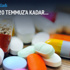Kanser ilaçları 20 Temmuz'a kadar... Kanser ilaçları 20 Temmuz'a kadar...