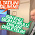 Bakan Selçuk'tan Cumhurbaşkanı Erdoğan'a tatil sorusu