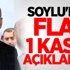 Soylu'dan Flaş 1 Kasım Açıklaması