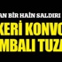 Başkale'de askeri konvoya PKK'dan bombalı tuzak