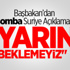 Davutoğlu'ndan Flaş Suriye Açıklaması Davutoğlu'ndan Flaş Suriye Açıklaması