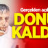 Derin bir sesslizlik oldu donup kaldık! Derin bir sesslizlik oldu donup kaldık!