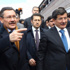 Başbakan Davutoğlu Melih Gökçek ile görüştü Başbakan Davutoğlu Melih Gökçek ile görüştü