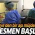 Kocaeli Üniversitesi'nde gönüllü aşılamaları başladı! Günde 10 gönüllüye aşı yapılacak Kocaeli Üniversitesi'nde gönüllü aşılamaları başladı! Günde 10 gönüllüye aşı yapılacak