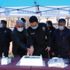 Kavga ihbarına gelen polise pasta sürprizi Kavga ihbarına gelen polise pasta sürprizi