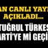 Hükümetten Tuğrul Türkeş açıklaması