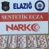 ELAZIĞ'da polisin şüphe üzerine A.D.'nin üzerinde yaptığı aramada Türkiye'de yeşil reçeteyle satılabilen 231 hap ele geçirildi. ELAZIĞ'da polisin şüphe üzerine A.D.'nin üzerinde yaptığı aramada Türkiye'de yeşil reçeteyle satılabilen 231 hap ele geçirildi.