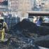 Kadıköy'de iş makinesi doğalgaz borusunu patlattı