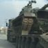 Şehir merkezinden kışlaya taşınan tanklar vatandaşı şaşırttı