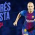 Barcelona, Andres Iniesta ile 'ömürlük' sözleşme imzaladığını duyurdu