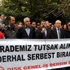 Tunceli'de tutuklu sendikacı ve grevdeki işçilere destek