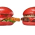 Yeni lezzet kırmızı hamburger Yeni lezzet kırmızı hamburger