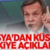 Rusya'dan küstah Türkiye açıklaması
