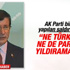 Davutoğlu Beyoğlu'nda Ak Parti binasına yapılan saldırıyı kınadı