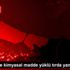 Kocaeli de kimyasal madde yüklü tırda yangın