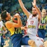 F.Bahçe Ülker Olympiakos’u elinden kaçırdı F.Bahçe Ülker Olympiakos’u elinden kaçırdı