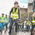 Sağlıklı bir dünya için pedal çevirdiler Sağlıklı bir dünya için pedal çevirdiler