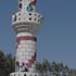 Telefonla konuşabilmek için minareye çıktılar Telefonla konuşabilmek için minareye çıktılar
