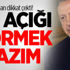 Cumhurbaşkanı Erdoğan: Bu açığı gidermek lazım!