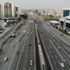 İstanbul'da yollar boş kaldı İstanbul'da yollar boş kaldı